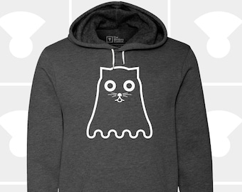 Halloween Ghost Watson the Cat - Unisex Hoodie