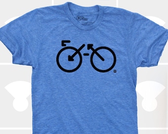 Fietsshirt - Fietscadeau, Fietst-shirt, Fietstshirt, Fietsen, Fietsshirt, Fietskleding, Unisex / Herenfietsshirt