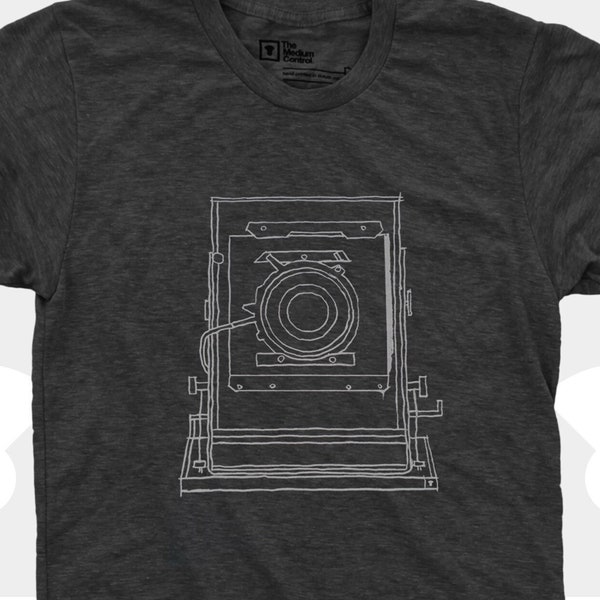 Vintage Field Camera - Men Unisex TShirt, Photography Shirt, Photog, Photography Lover, Gift for Photographer, Vintage Camera, film - NEW 22