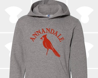 Annandale Cardinals Youth Sweatshirt | Cardinal Red School Spirit Gear