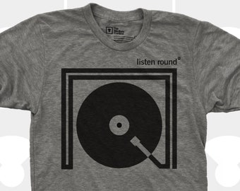 Listen Round TShirt - Men