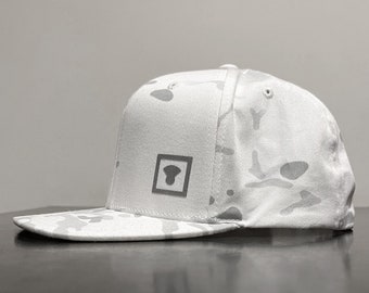 Alpine Camo Snapback Hat