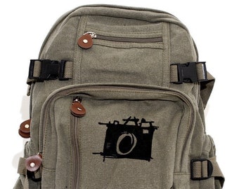 Sketch Camera - Lightweight Canvas Backpack