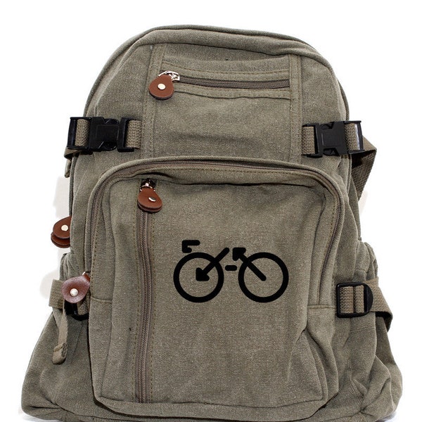 Backpack, Canvas Backpack, Bike Bag, Small Backpack, School Backpack, Backpack Men, Backpack Women, College Backpack, Adventure, Travel Bag