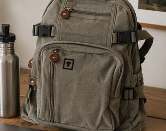 Canvas Backpack | Lightweight Cotton Rucksack