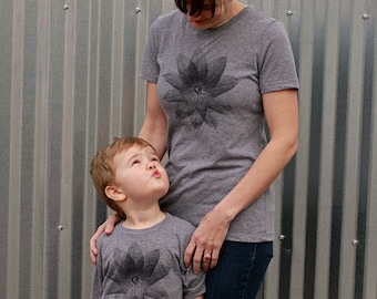 Mommy and Me Shirts - Flower Shirt - Matching Shirts