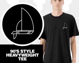 Sailboat Micro Graphic - Unisex T-Shirt
