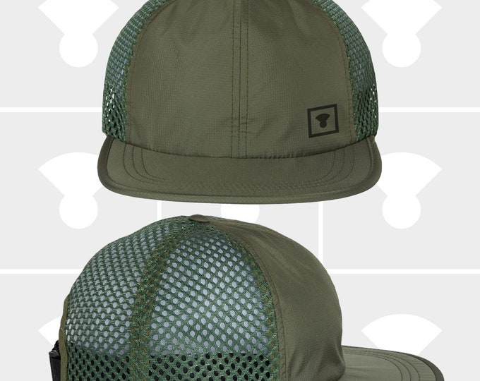 Featured listing image: MC Adventure Hat -  Mesh Hat - Breathable / Wicking - Packable / Flotable - Lightweight
