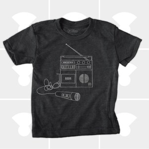 80's Boombox Boys and Girls Music T-shirt Toddler Shirt Baby Shirt ...