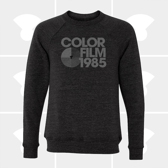 Crew Neck Sweatshirt Color Film 1985 Unisex Fleece Pullover Sweatshirt Camera Tshirt Film Camera Etsy