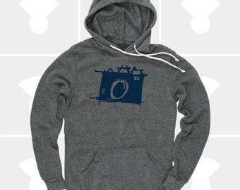 CAMERA Pullover Hoodie | Sketch Camera Fleece Sweatshirt | Unisex | Photographer Gift | Gift for Men | Film | Men & Women Hoodie