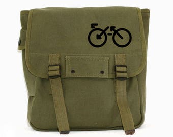 Bike - Simple Canvas Backpack