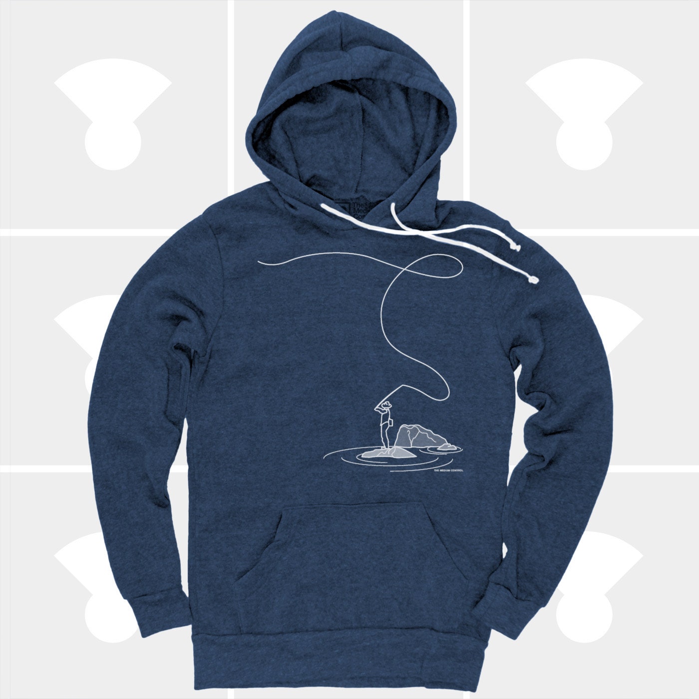 Fly Fishing Hoodie - Pullover Hoodie, Sweatshirt, Fly Fishing Shirt, Fly Fishing Gift