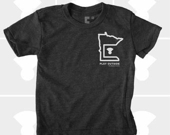 Play Outside Minnesota - Boys & Girls Unisex TShirt