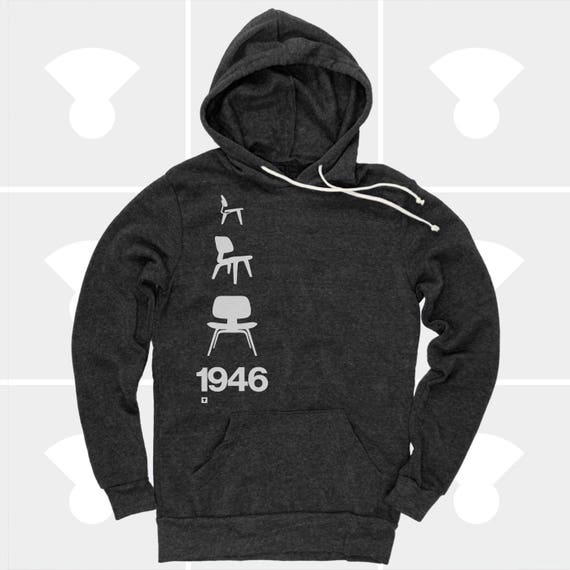 Hoodie, Eames Chair, Pullover Hoodie, Men's Hoodie, Women's Clothing, Sweatshirt, Pullover Sweatshirt, Men's Clothing, Unisex Hoodie