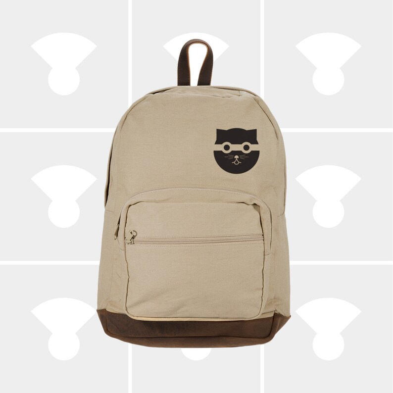 etsy canvas backpack