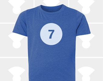 7th Birthday Shirt - Boys & Girls Unisex TShirt