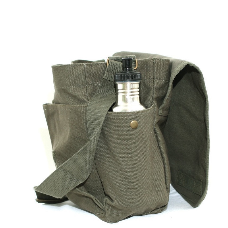 Personalized Bag Canvas Messenger Bag Custom Messenger Bag Men /& Women/'s Messenger Bag