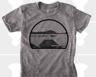 Isle Royale Canoe - Boys & Girls Unisex TShirt