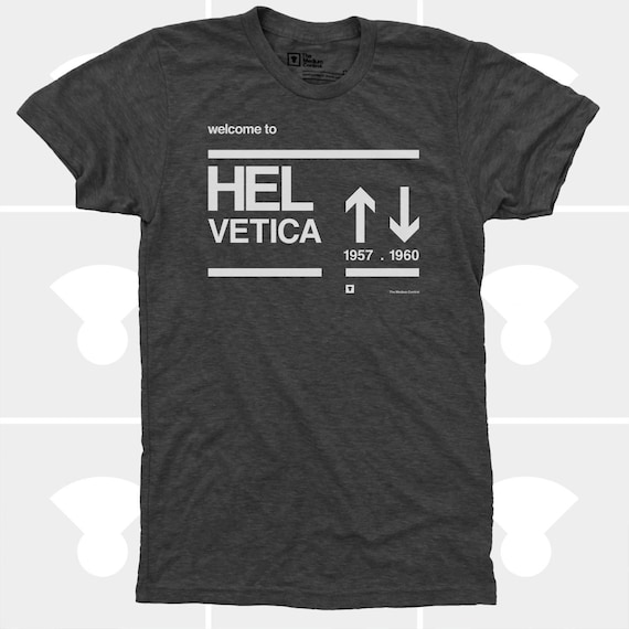 helvetica tour merch