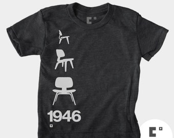 Eames Chair 1946 - Boys & Girls Unisex TShirt