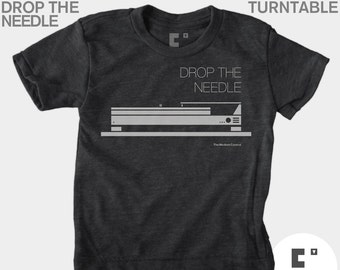 Drop the Needle - Boys & Girls Unisex TShirt