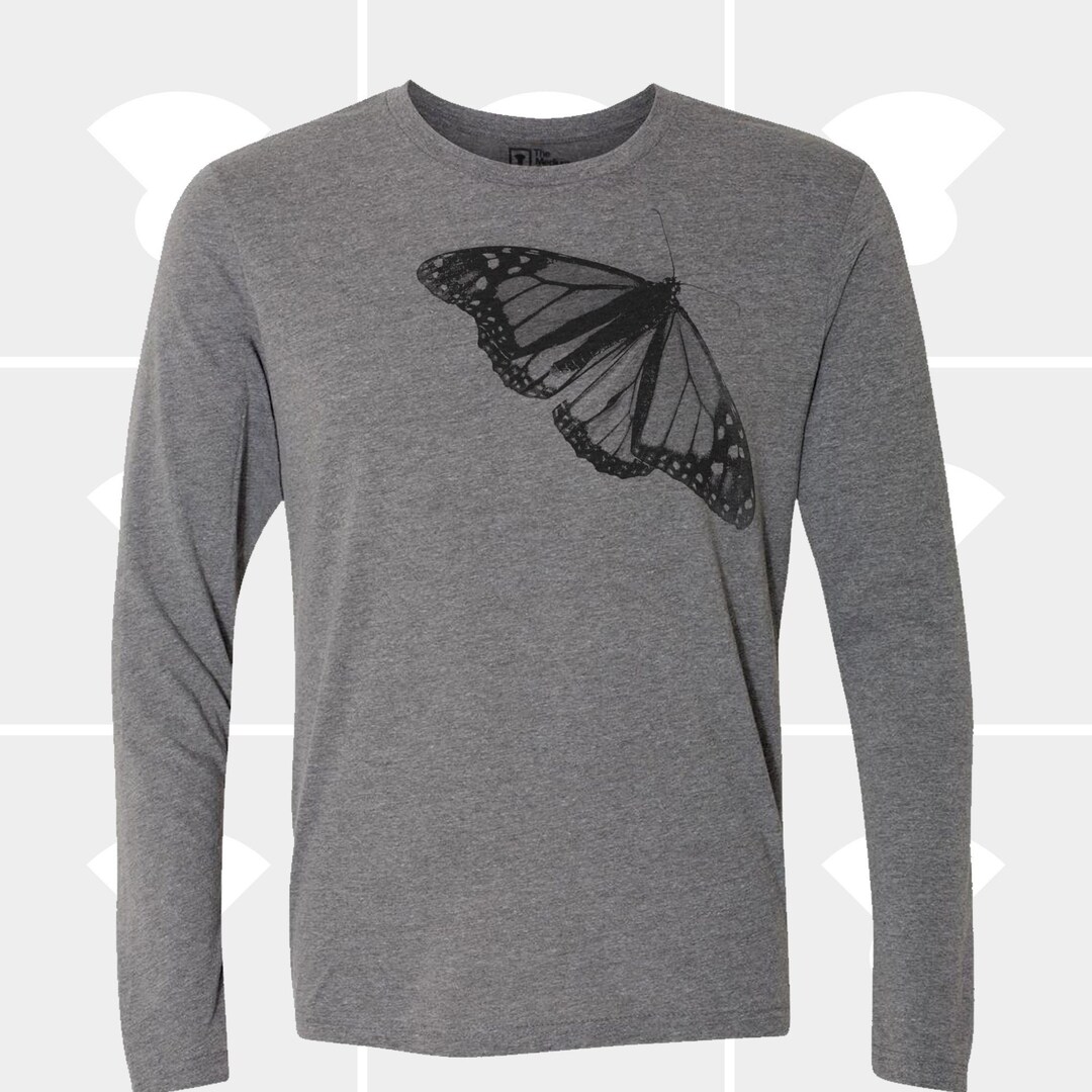 Butterfly sequined long sleeve shirt main image 1