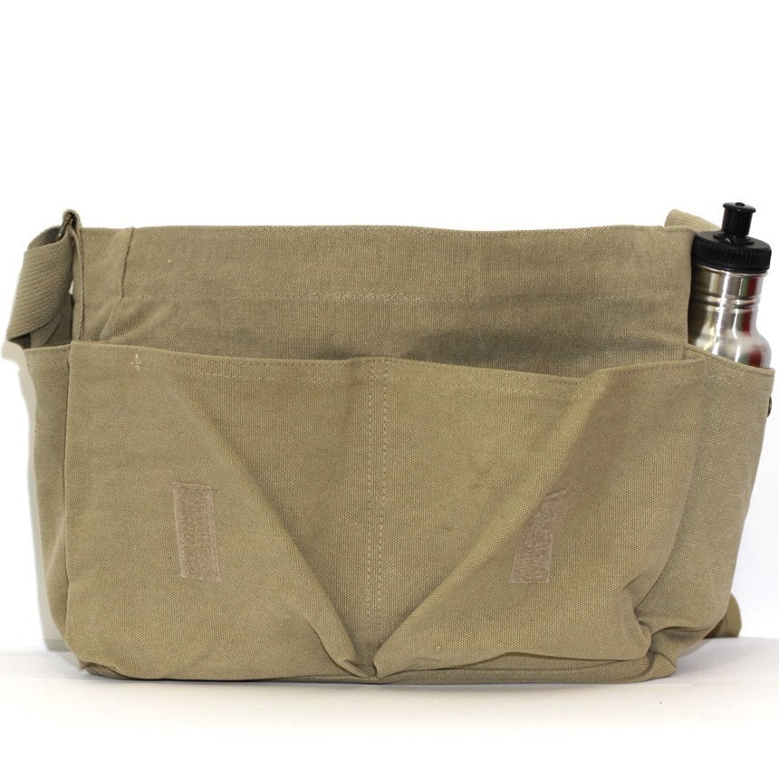 Canvas Messenger Bag Custom Messenger Bag Men & Women's Messenger