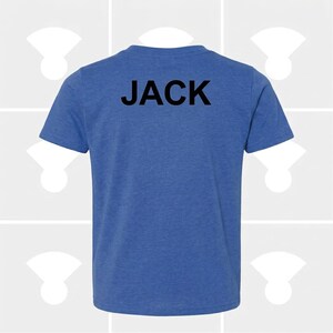 3rd Birthday Shirt, Glow in the Dark #3, Custom Name Personalized 3 Year Old Gift image 5