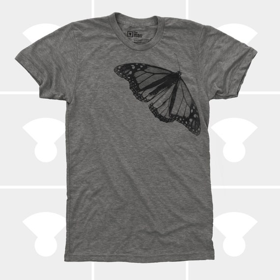 Realistic Monarch Butterfly T-Shirt - Nature Inspired Gift