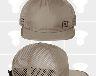 Men /Unisex Hat -  Mesh Hat - Breathable / Wicking - Packable / Floatable - Lightweight  - Men's Hat - One Size Fits All - Adjustable
