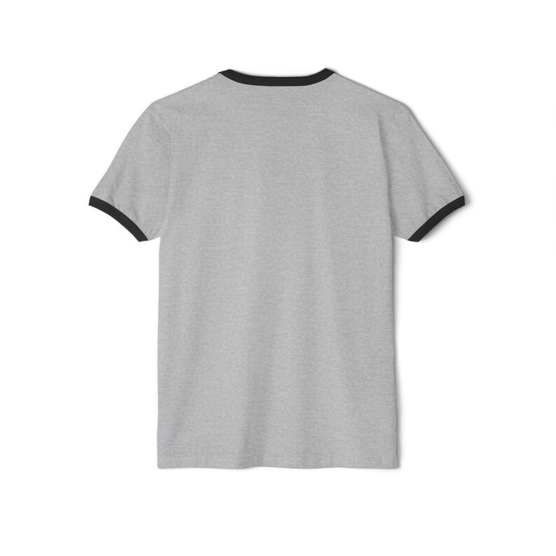 Unisex Cotton Ringer T-Shirt imagen 9