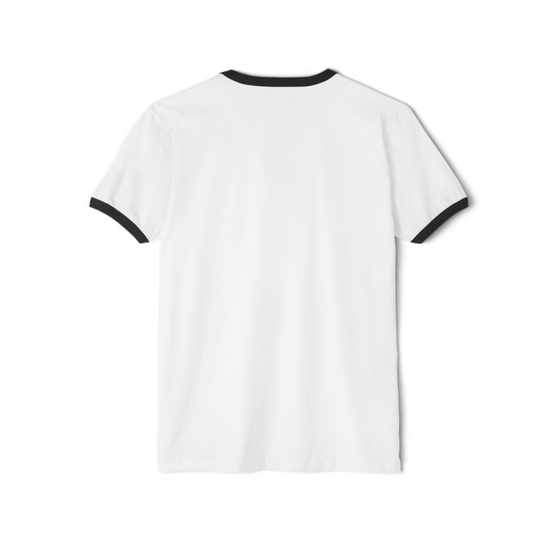 Unisex Cotton Ringer T-Shirt imagen 6