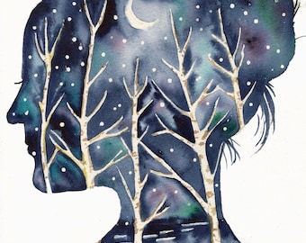 Archival Print on Paper "Nightfall”