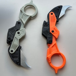 Cuchillo utilitario Karambit plegable / Cuchillo EDC / Cuchillo de regalo imagen 1