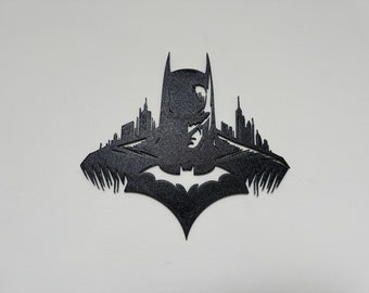 Batman Wall Decor / Decoración de pared impresa en 3D / Batman impreso en 3D / Regalo impreso en 3D