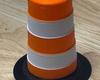 1/12 Scale Traffic Road Barrel Barrier