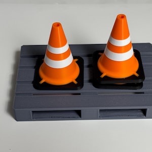 1/12 Scale Traffic Cones (10 Pack)