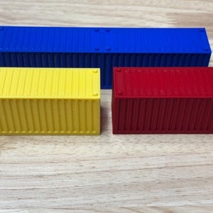 HO Scaled Stackable Shipping Containers