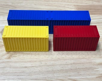 HO Scaled Stackable Shipping Containers