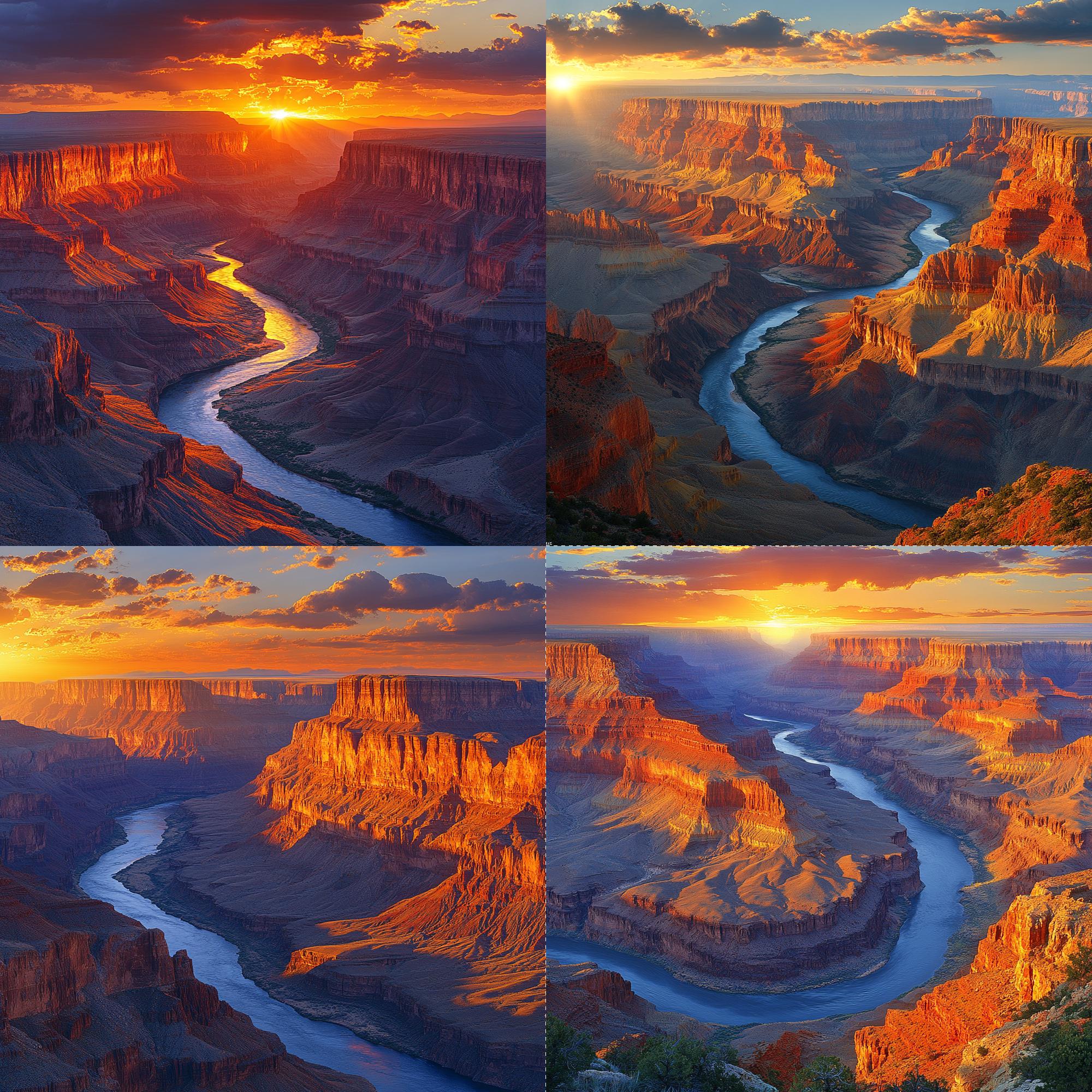 Grand Canyon Landscape PNG Clipart Bundle, Arizona Canyon Scenic Trail ...