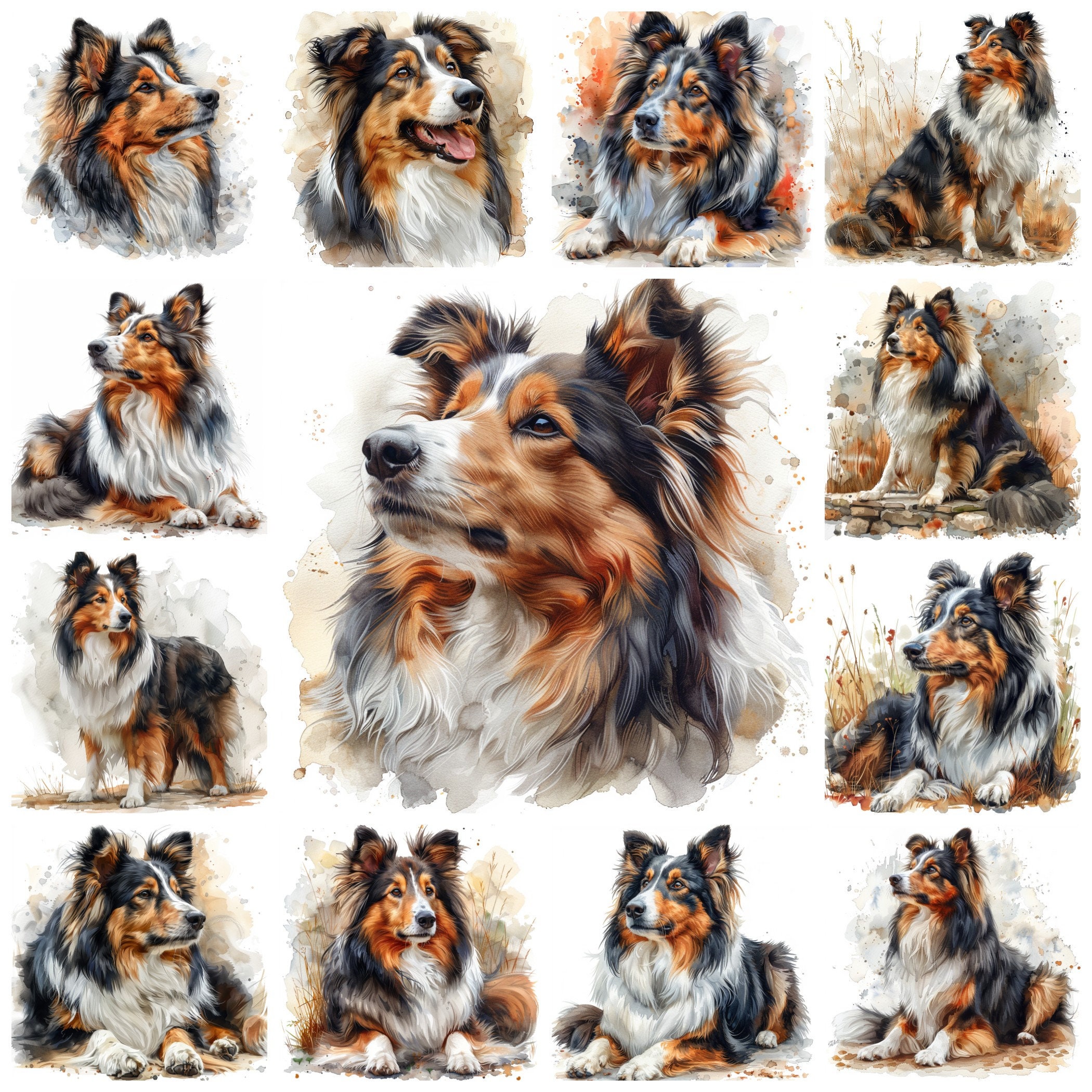 Lassie Illustrations