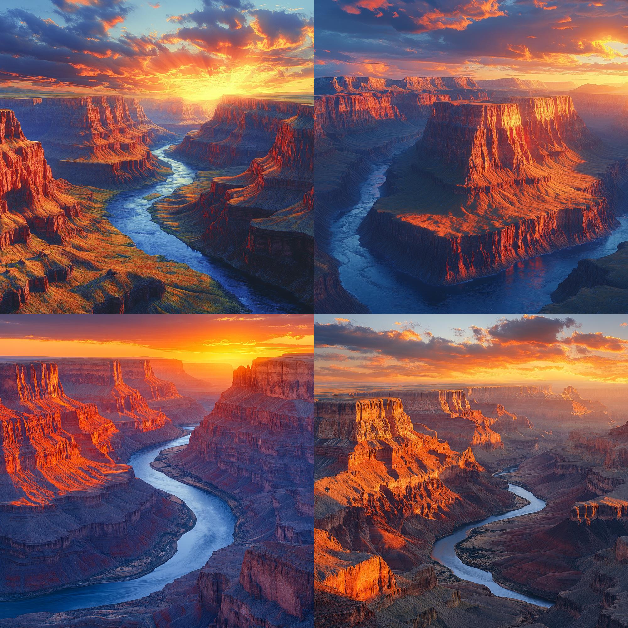 Grand Canyon Landscape PNG Clipart Bundle, Arizona Canyon Scenic Trail ...