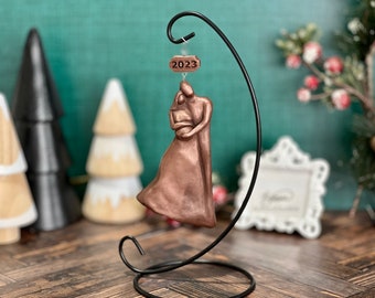 Expectant Family Christmas Ornament Celebrating Pregnancy