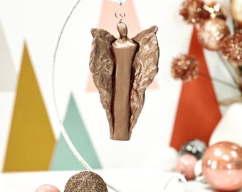 You Are Never Alone, Male Angel Christmas Ornament