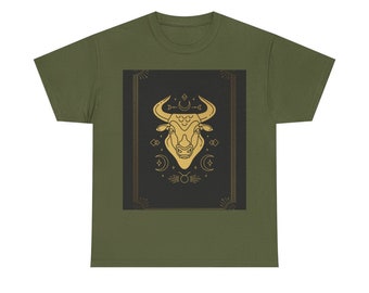 Zodiac t- shirt lovers Unisex Heavy Cotton Tee