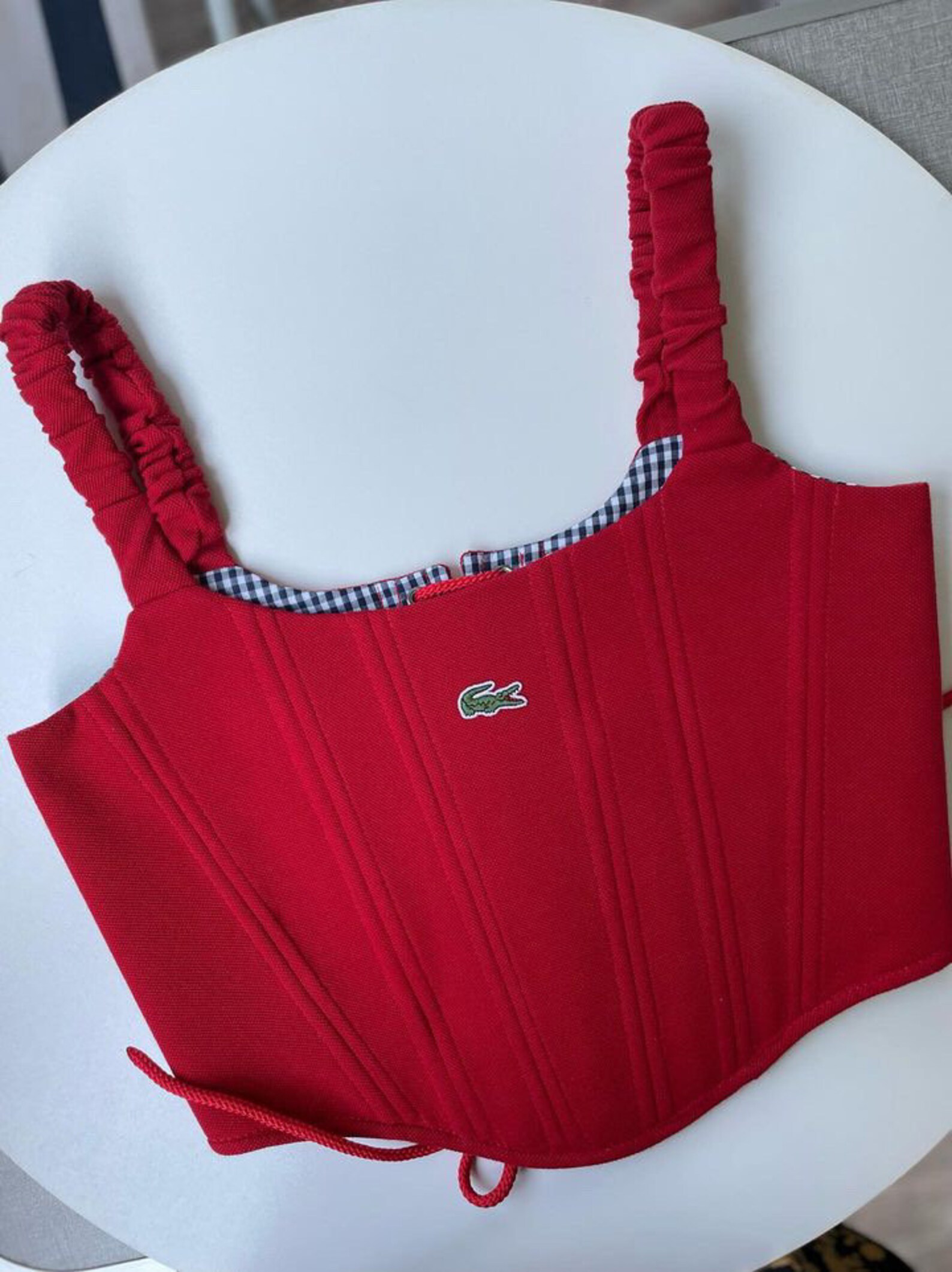 COAL POLO CORSET TOP