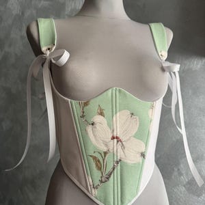 Corsetto, Cintura corsetto, Corpetto rinascimentale, Corsetto sottoseno, Corsetto rinascimentale per abito, Corsetto bianco