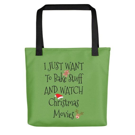 christmas tote bag