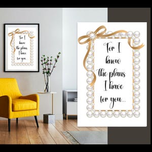 For I Know the Plans I Have For You,Jeremiah 29:11, Scripture Wall Art, Scripture Signs,Christian Wall Art,Bible Wall Art, Biblical Wall Art